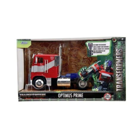 Jada Transformers T7 Optimus Prime 1 Camion Metalic Scara 1:24 - imagine 7